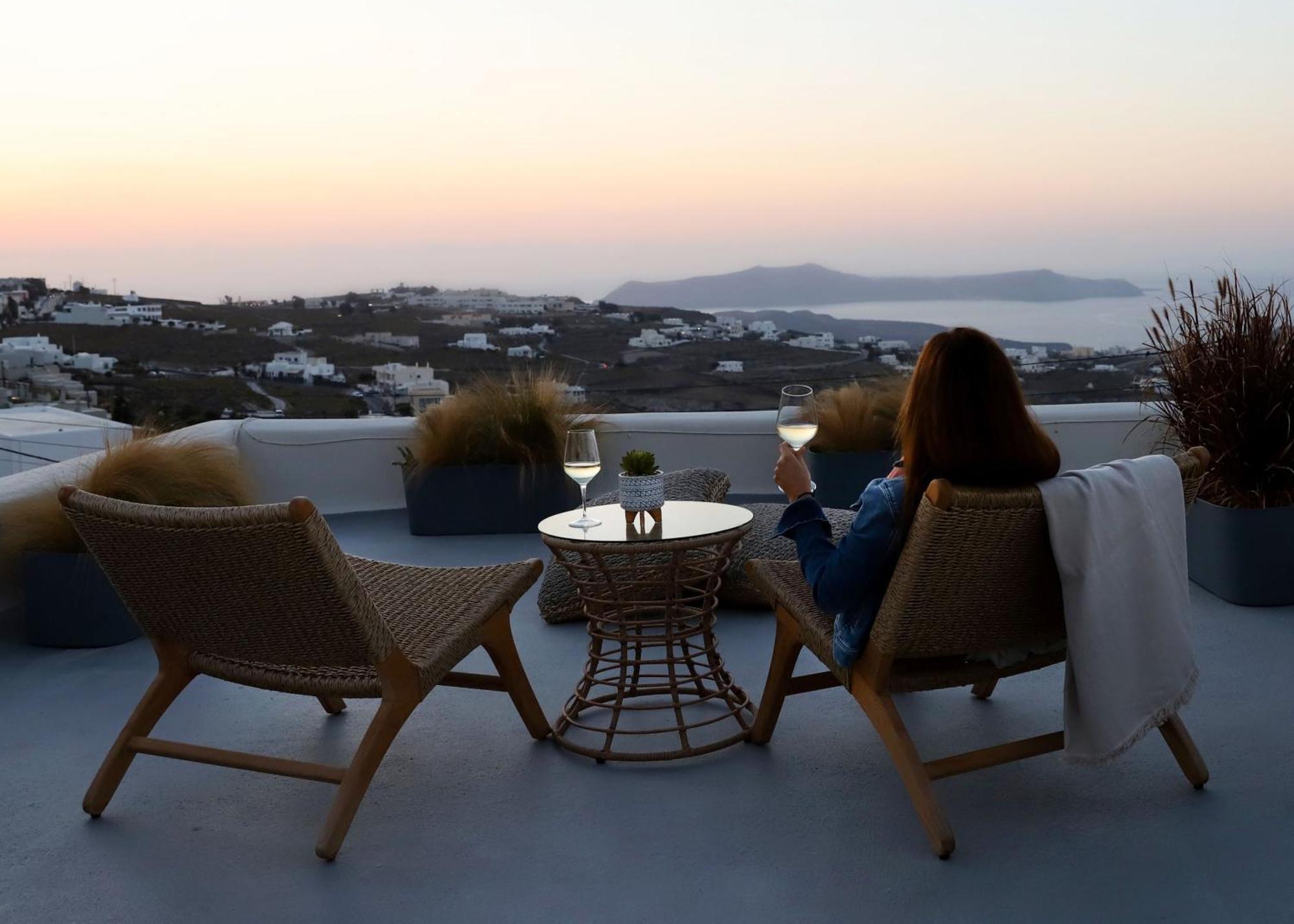 Arxegono Cave Houses Santorini Pýrgos エクステリア 写真